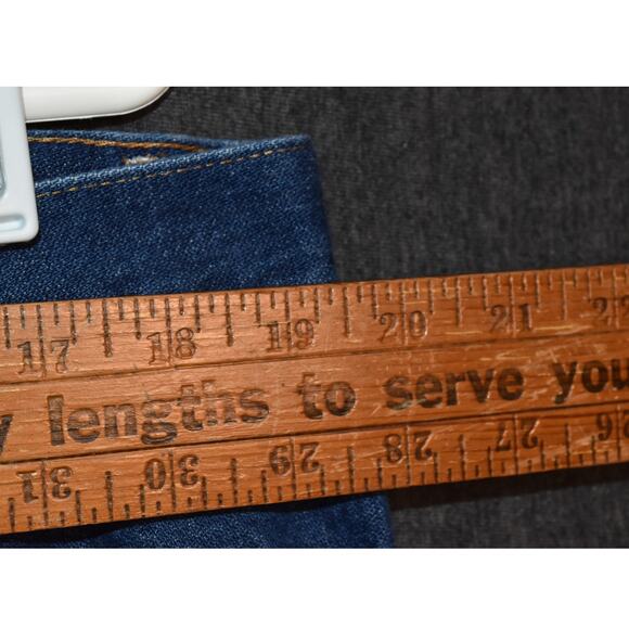 Wrangler 47mwz Regular Fit Men's 40x32 Western Denim Blue Cotton Jeans - Picture 8 of 9